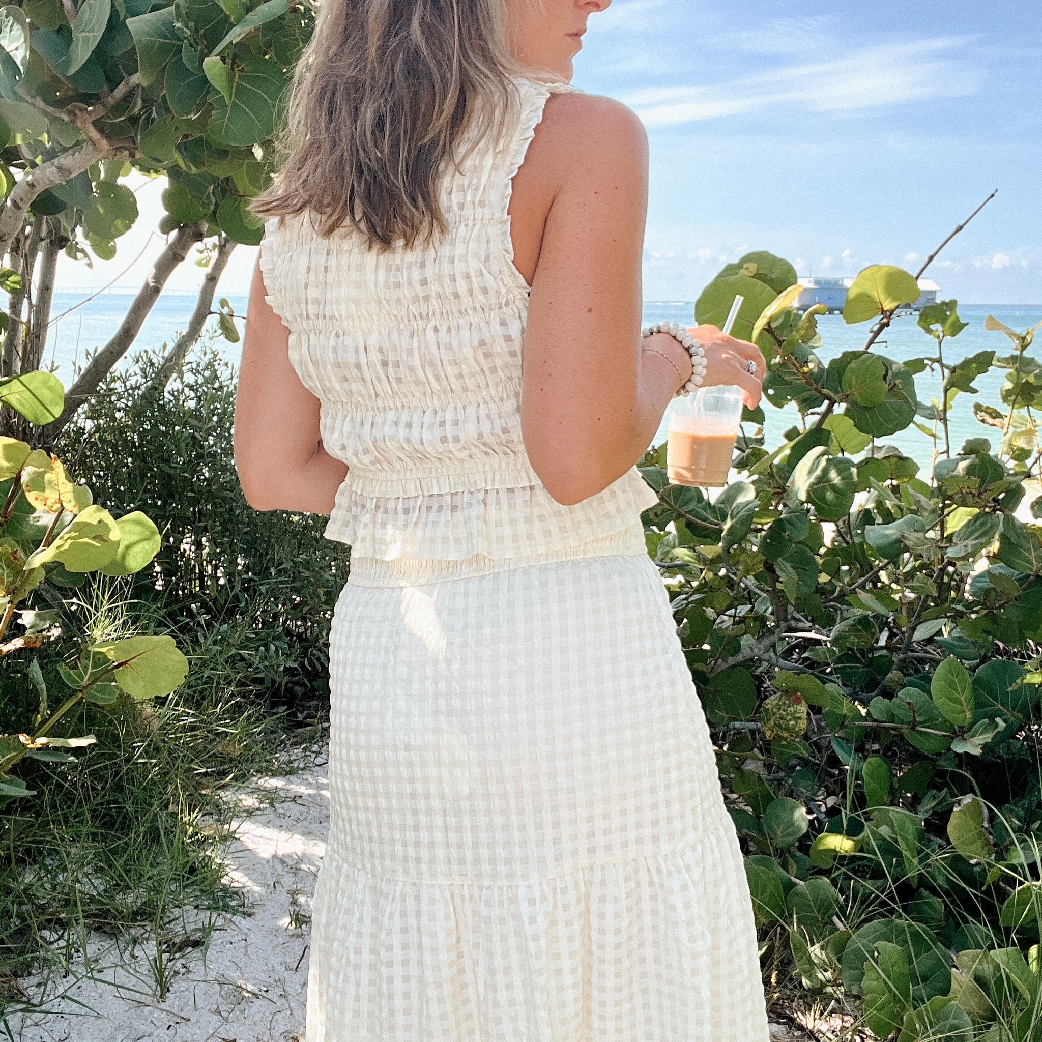 "Butter Me Up" Tie Top