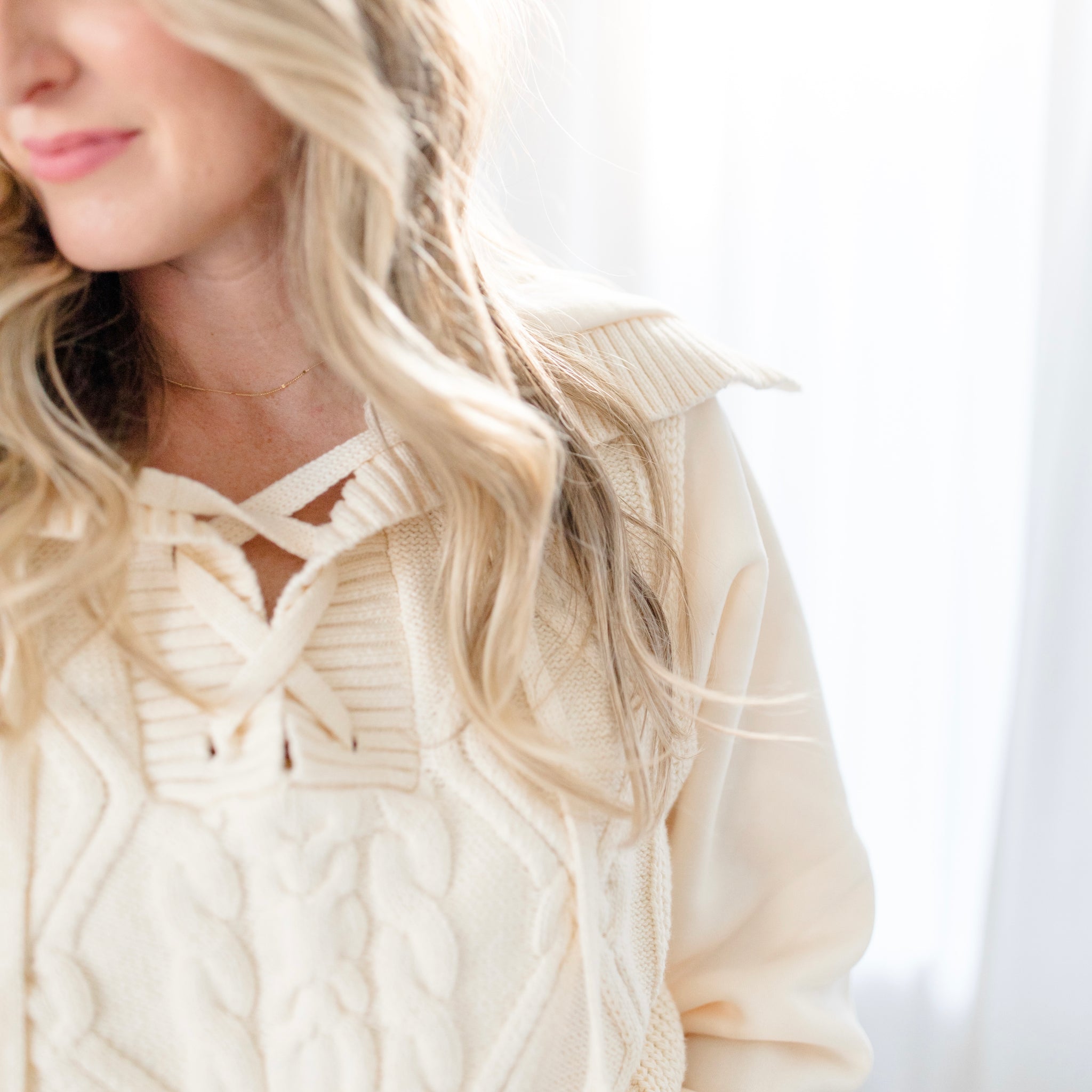Cold Foam Sweater Top