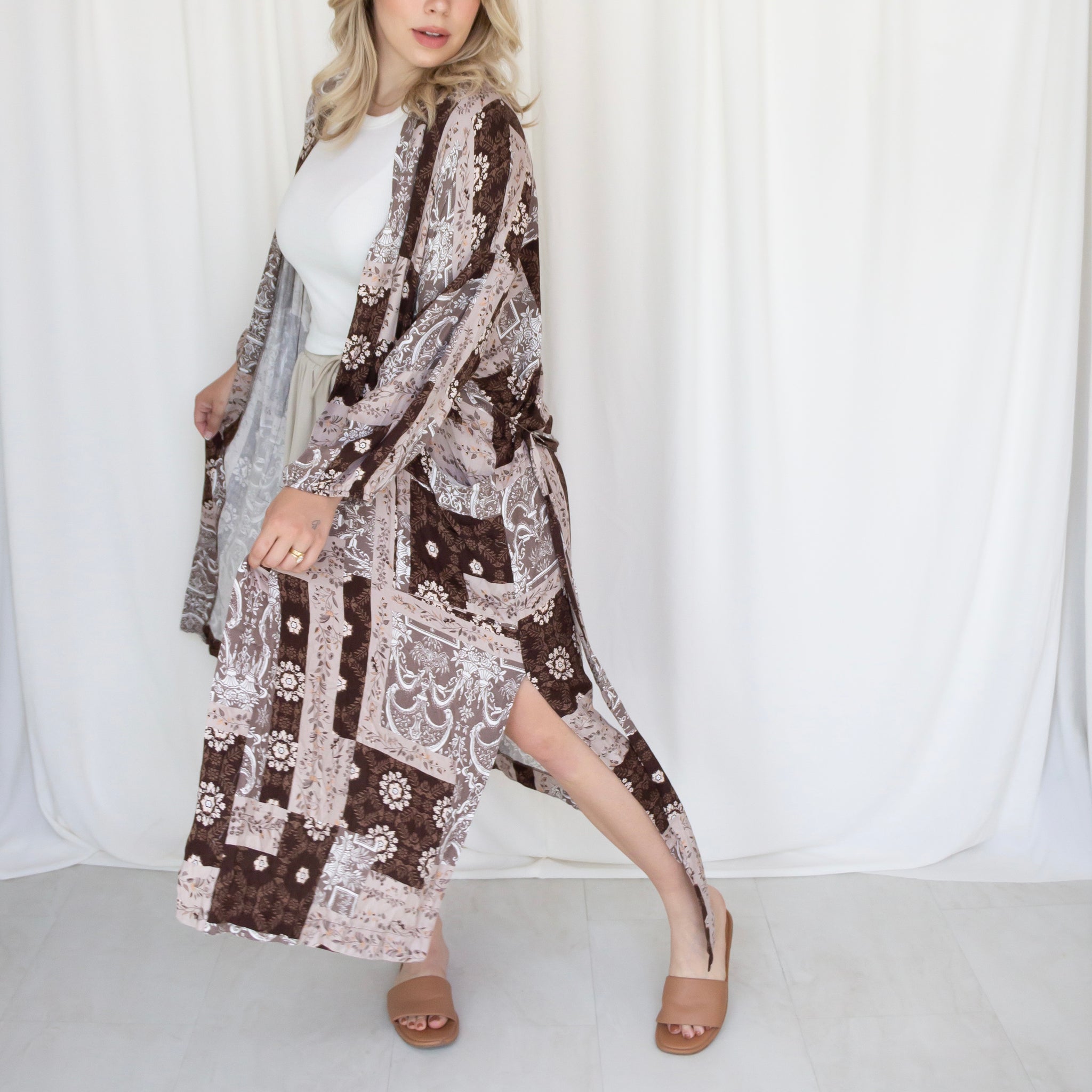 Lila Kimono