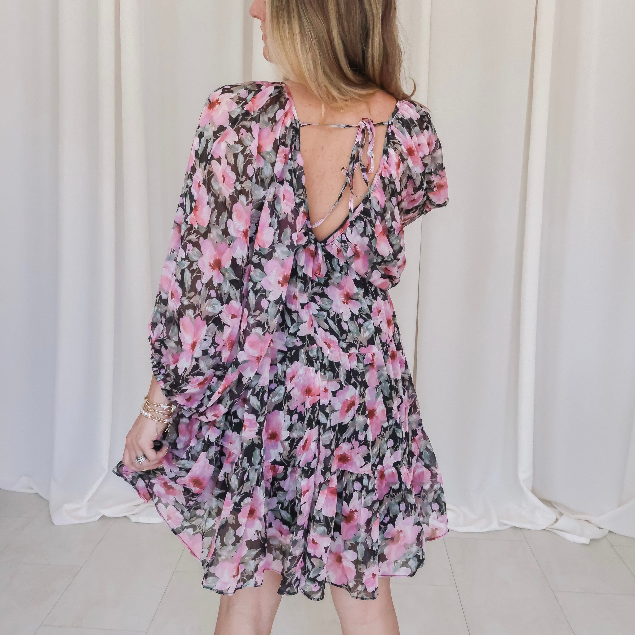 Floral Frills Dress