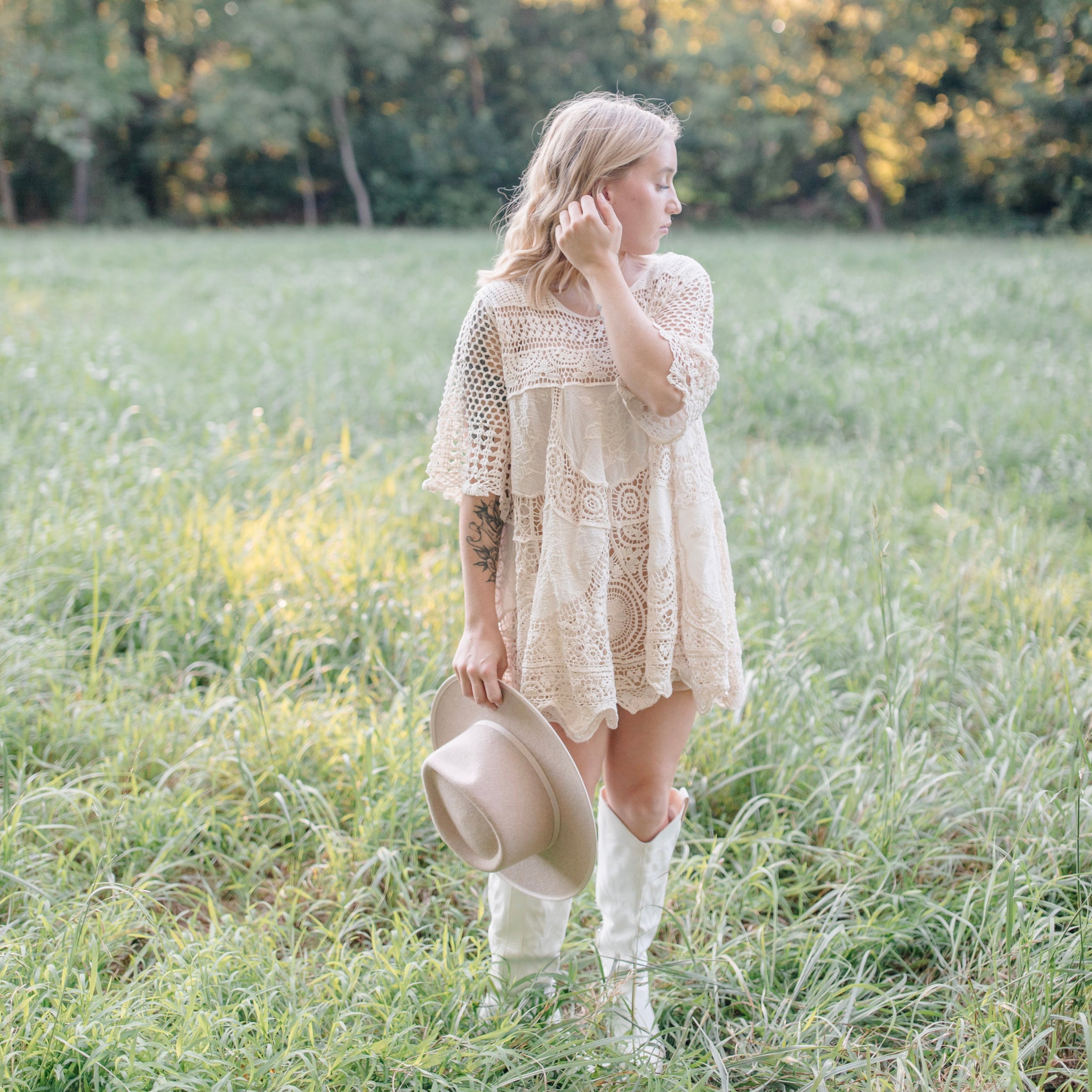 Callie Crochet Tunic