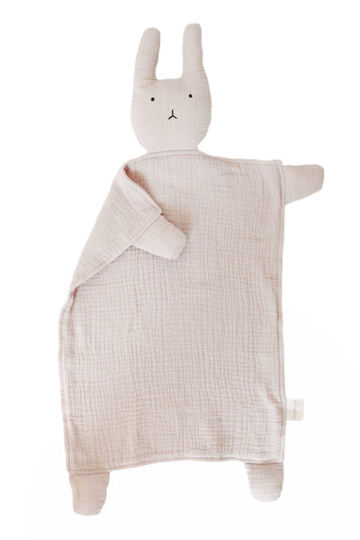 Organic Cotton Bunny Lovey Blanket