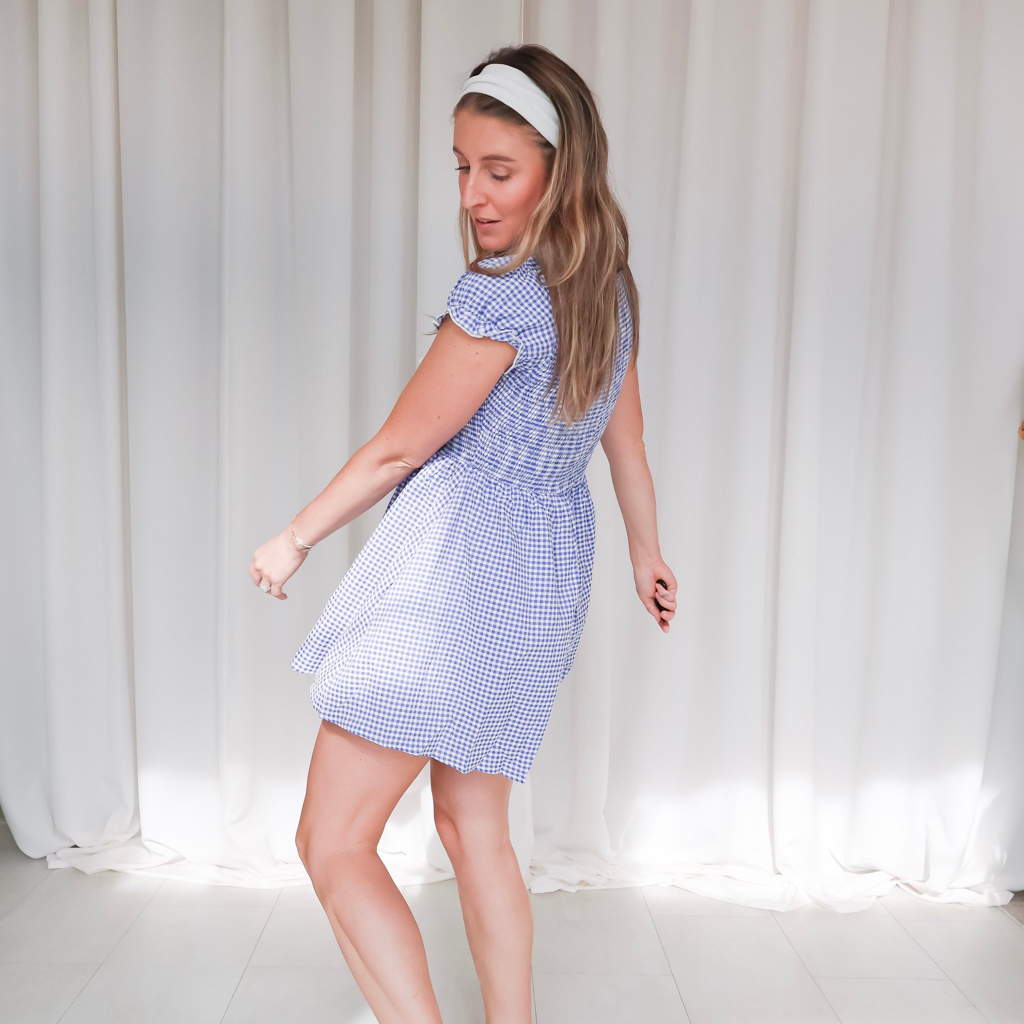 Getaway Gingham Romper
