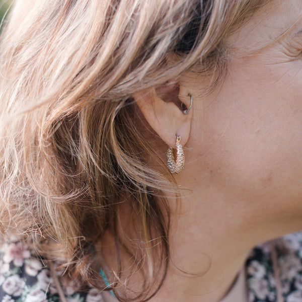 Latch Hoop Sparkles