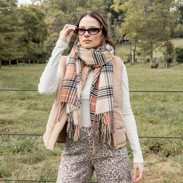 Frieda Fringe Scarf