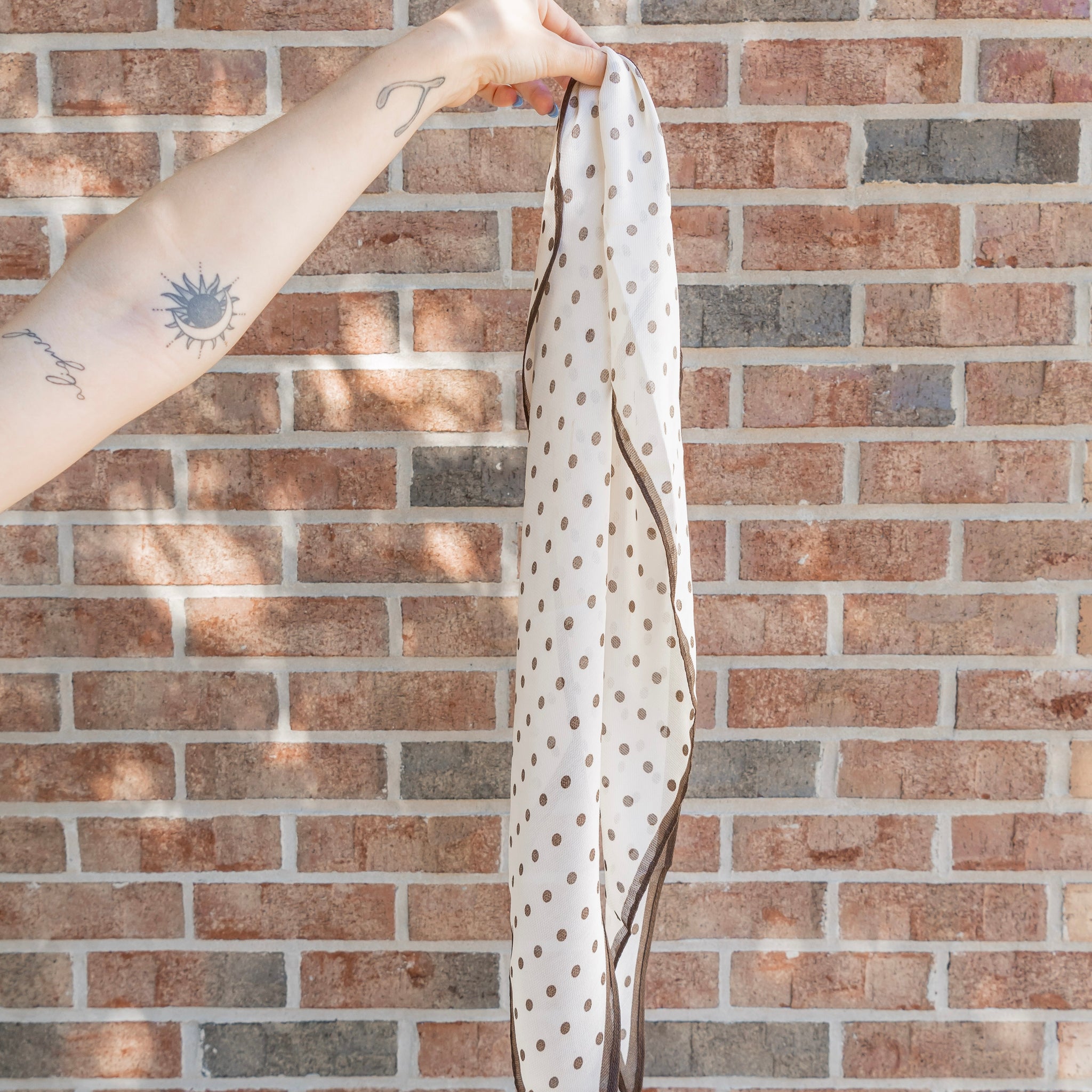 Coco Cream Scarf