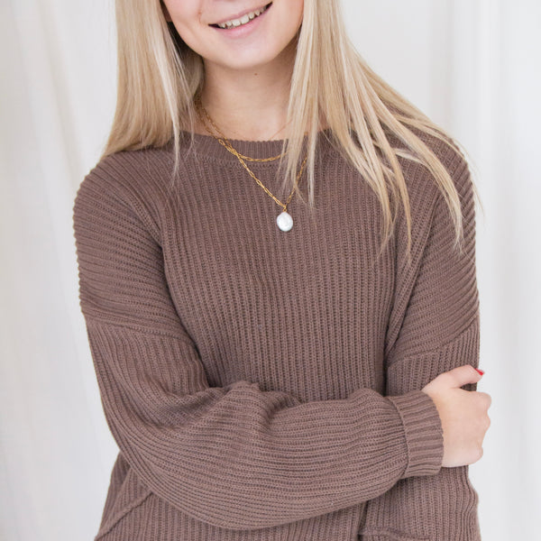 Espresso Bean Sweater