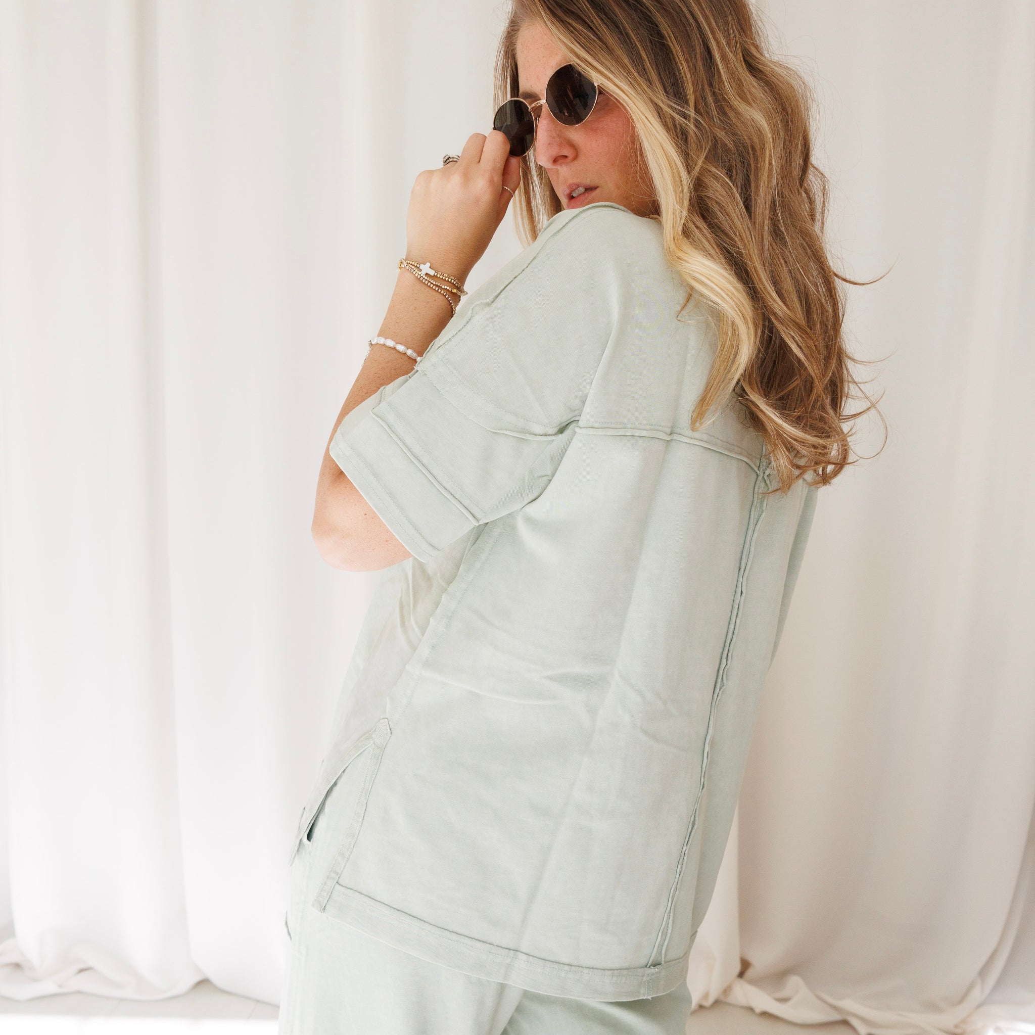 Matcha Morning Top