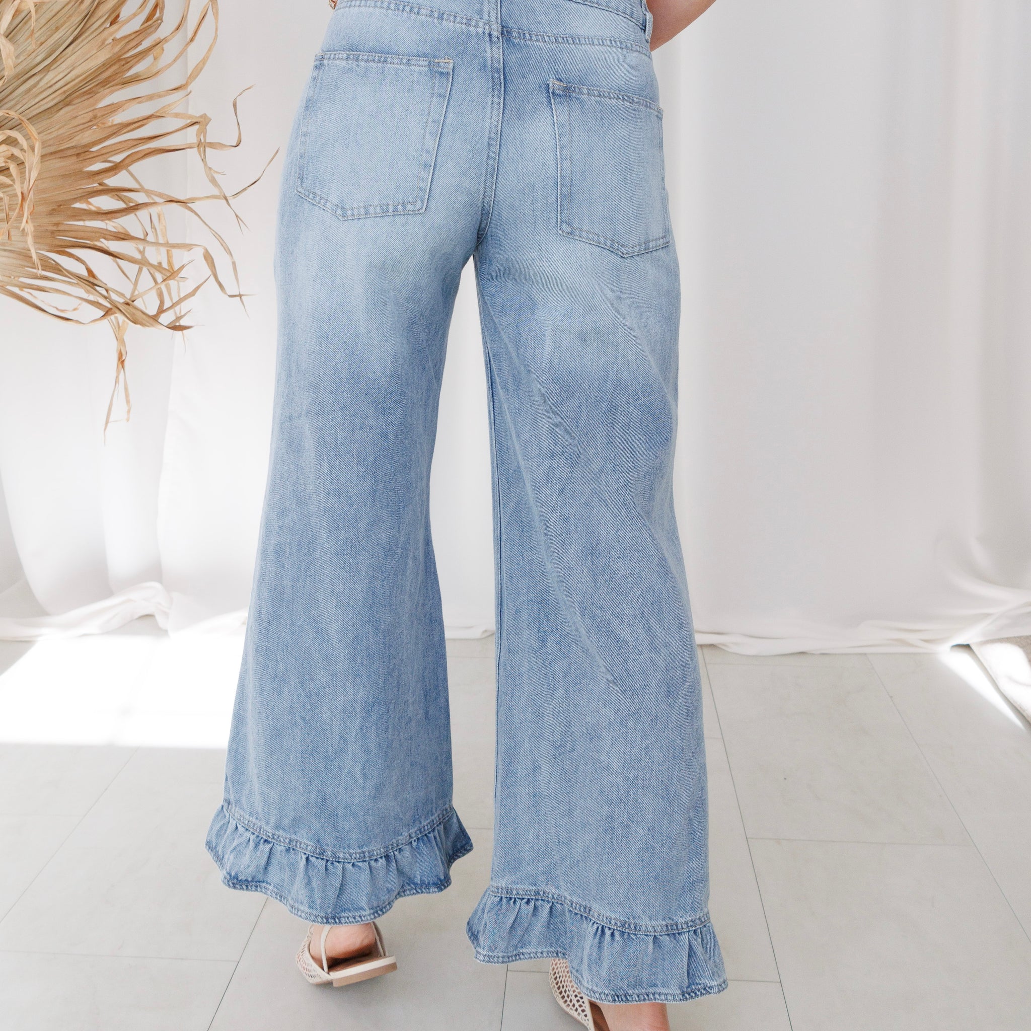 Sweetwater Ruffle Denim