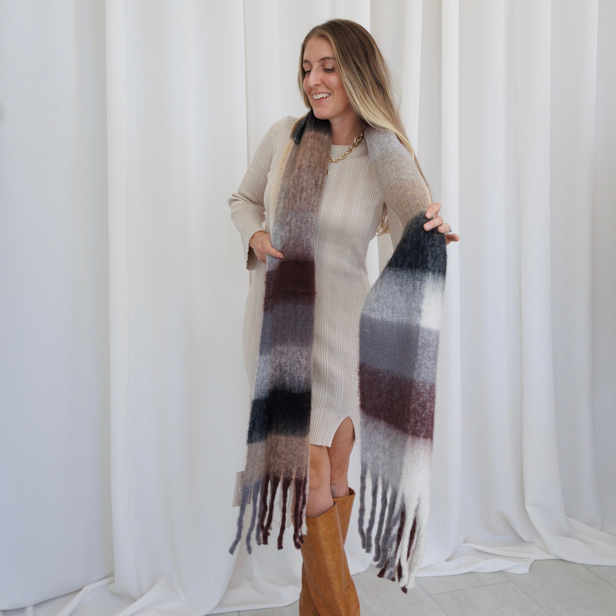 Toasted Timber Scarf
