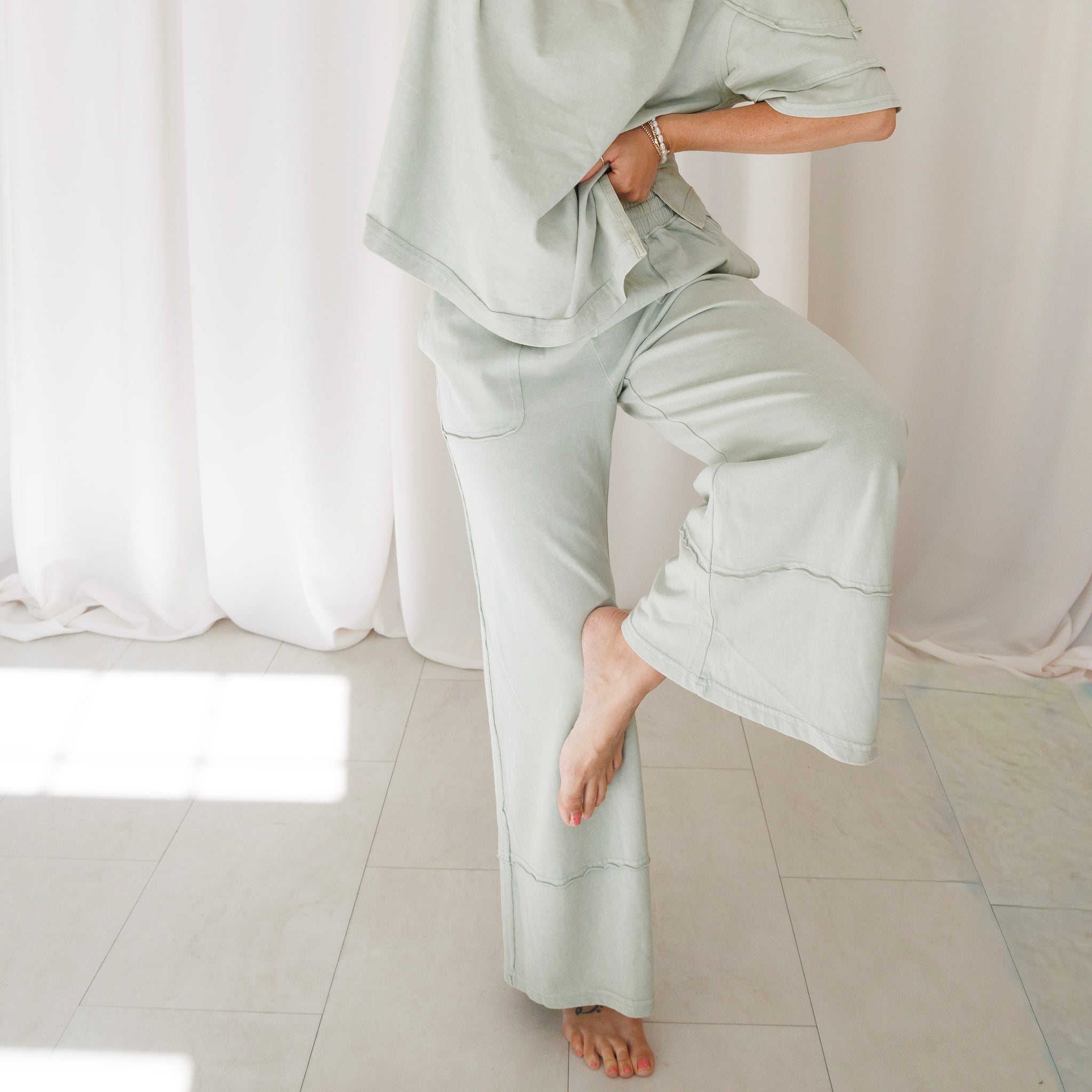 Matcha Morning Pants