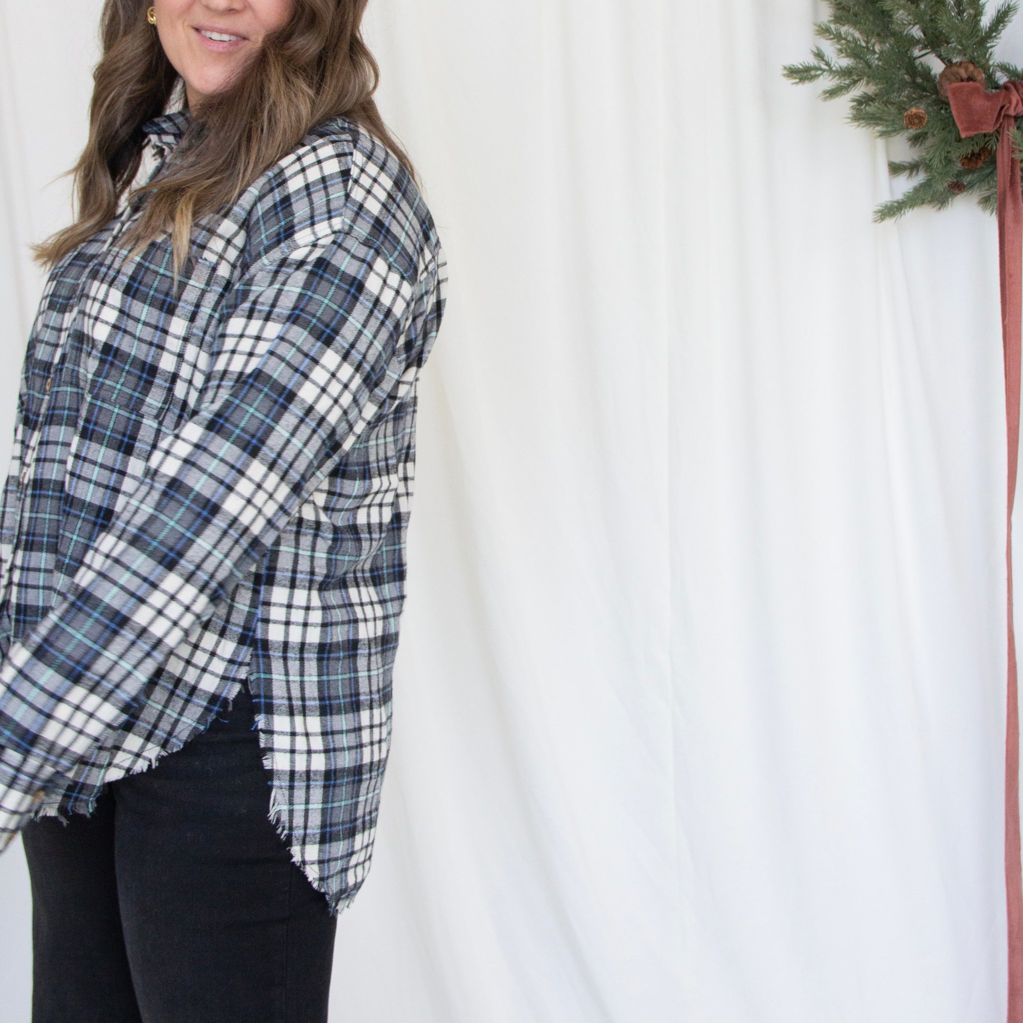 Winter Pine Plaid