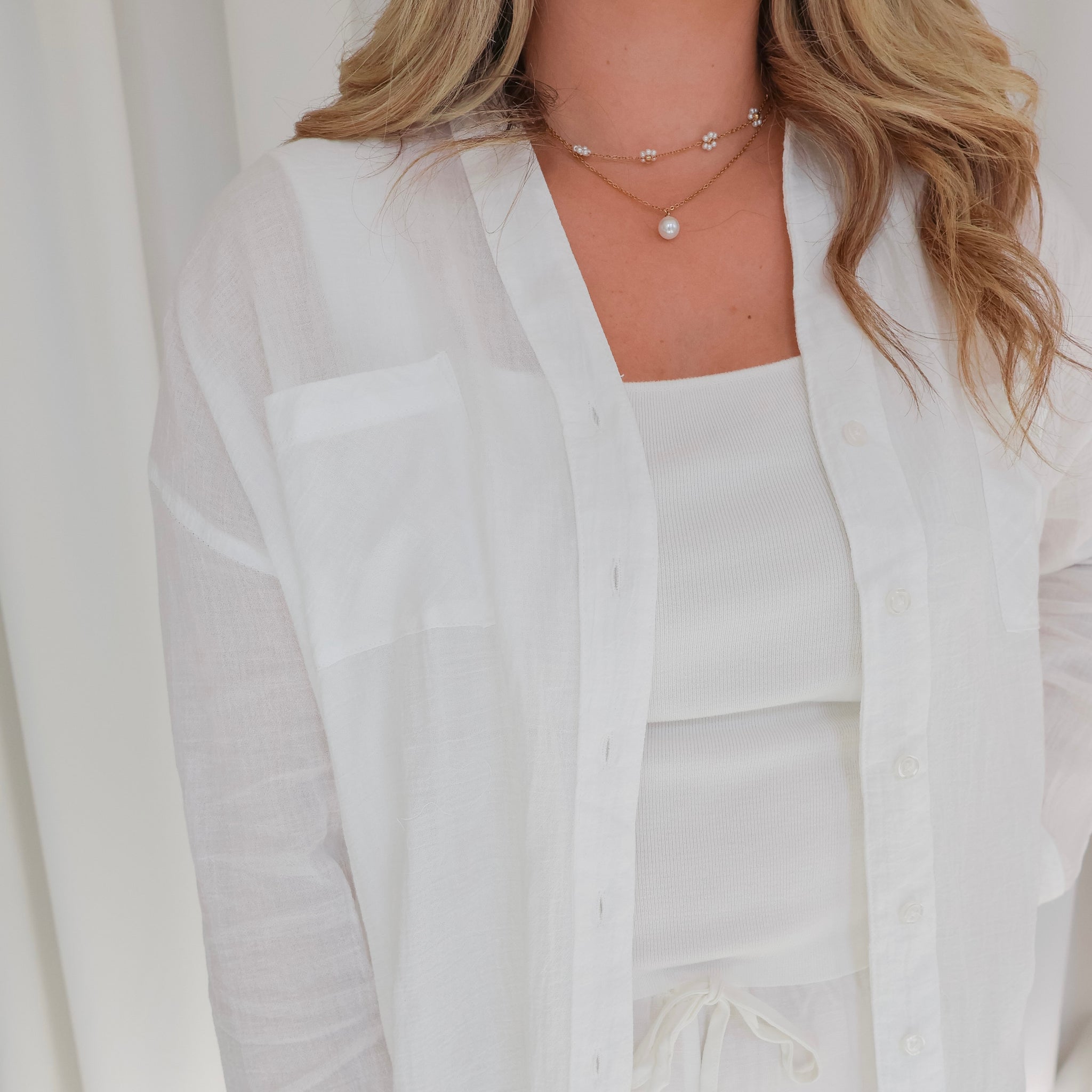 Salt Air Cotton Button Down