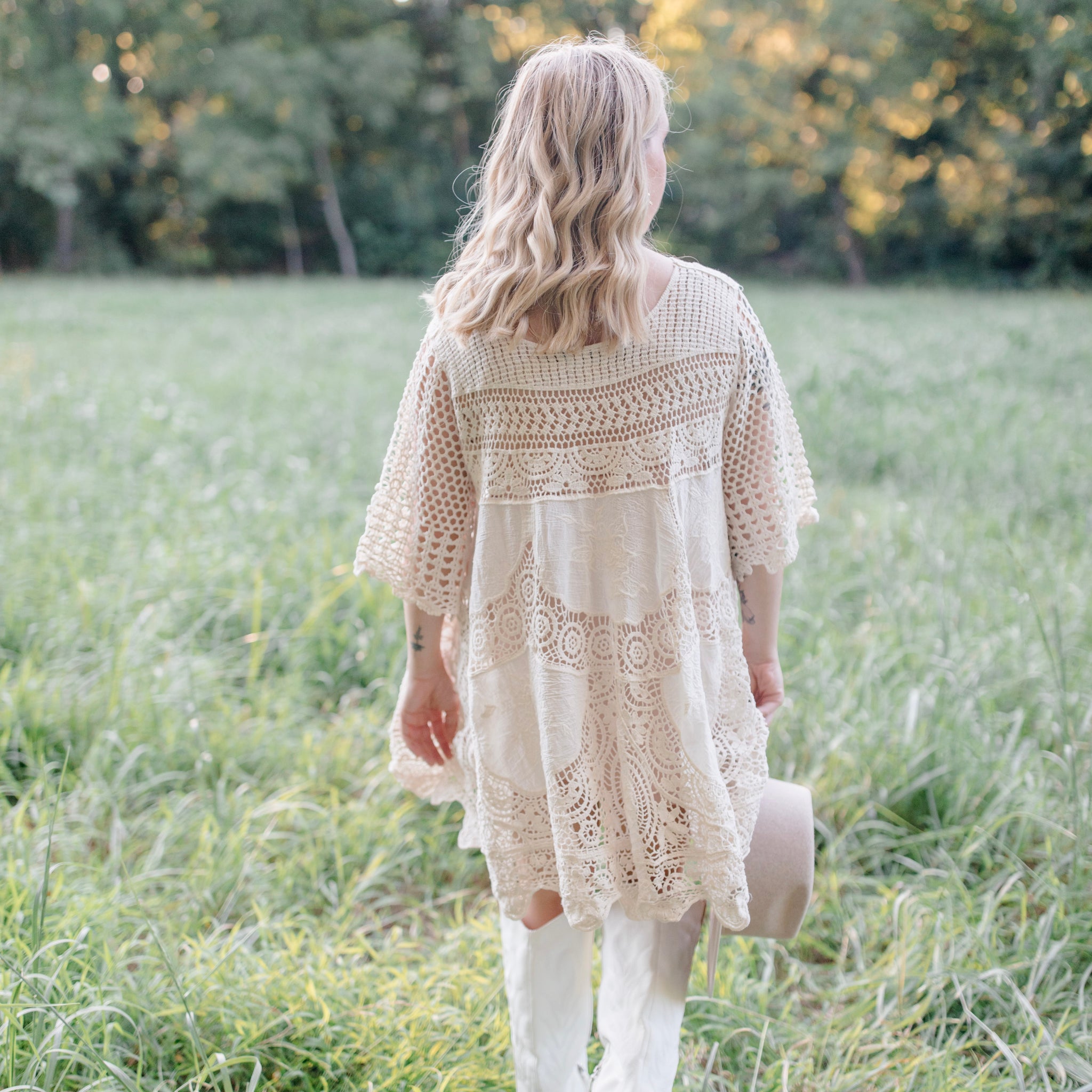 Callie Crochet Tunic