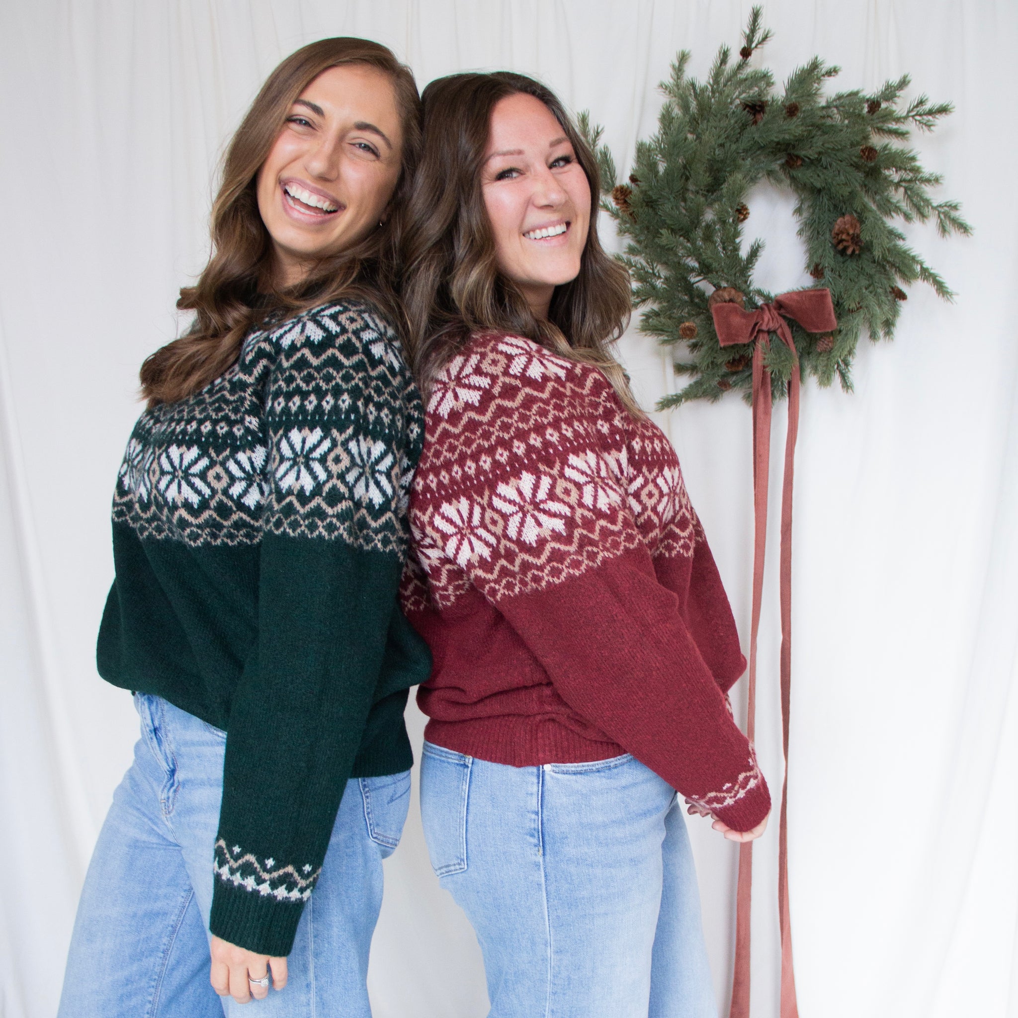 Scandi Snowflake Sweater