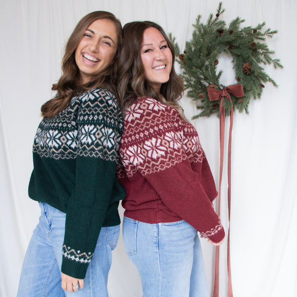 Scandi Snowflake Sweater