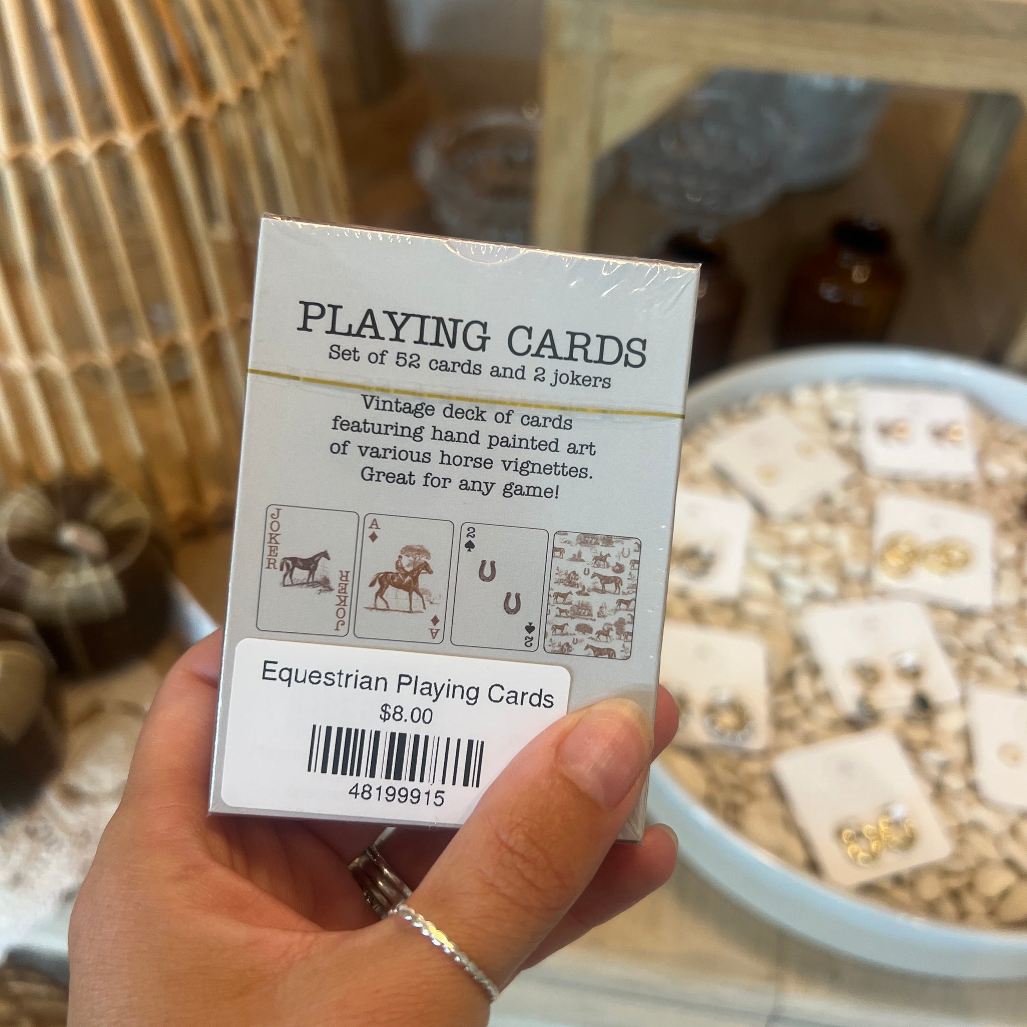 Equestrian Playing Cards