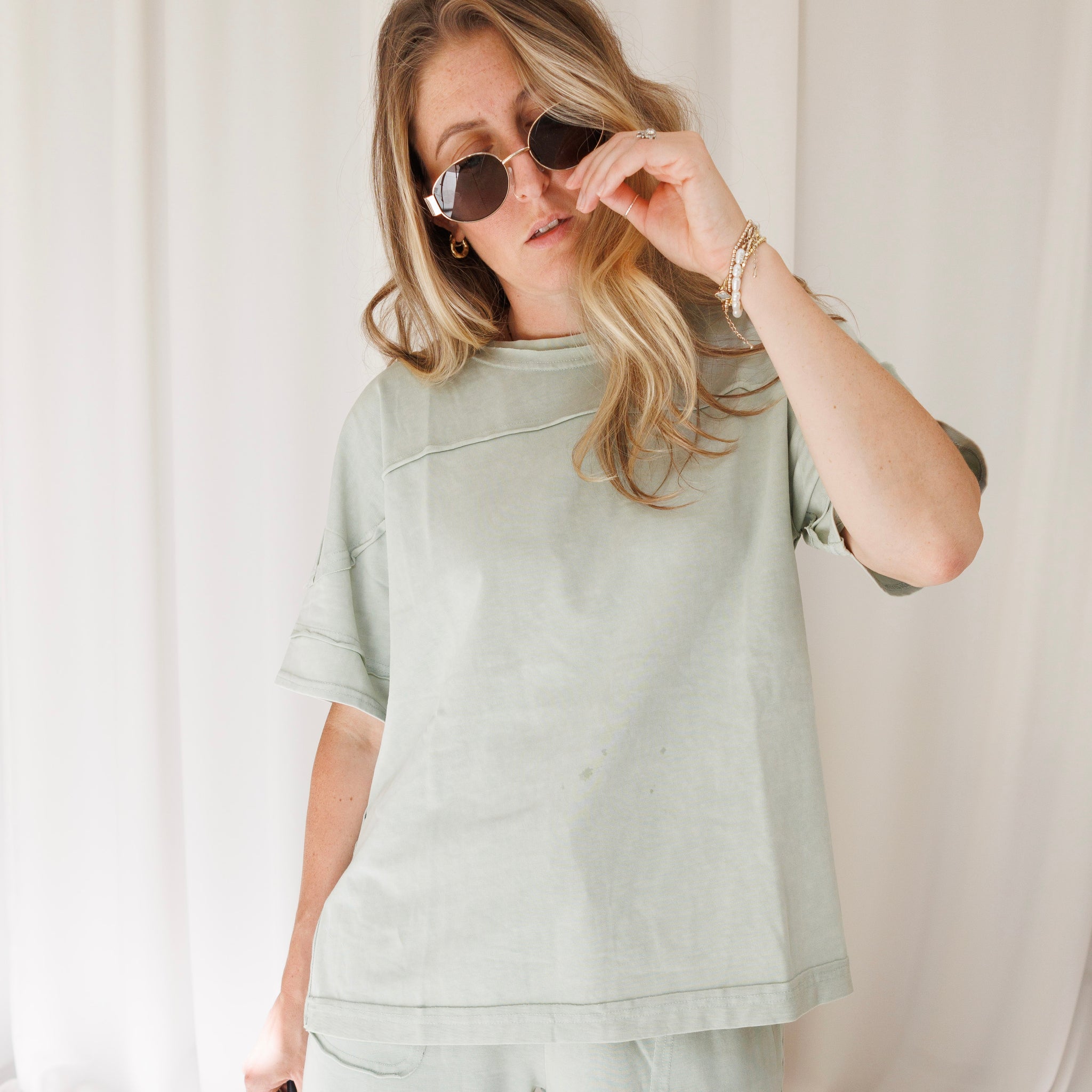 Matcha Morning Top