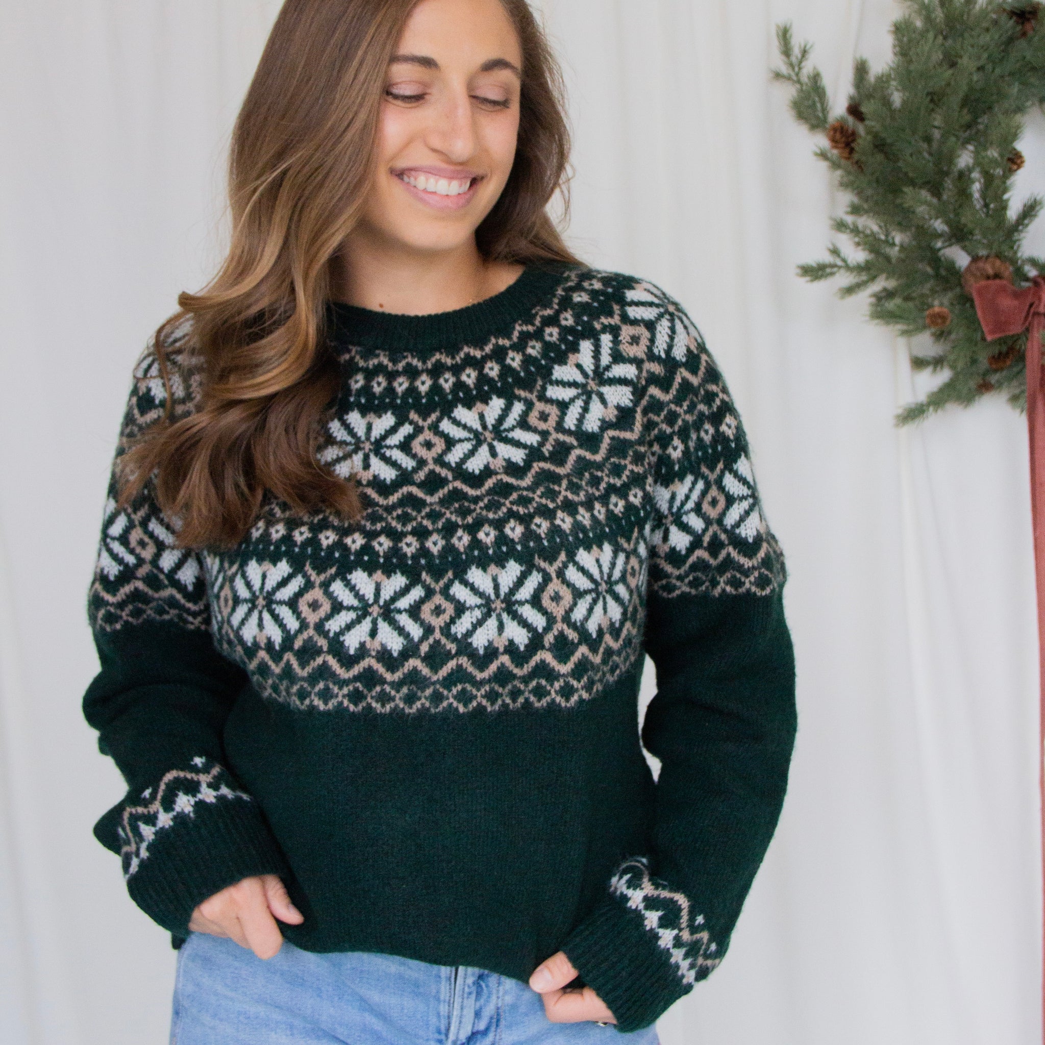 Scandi Snowflake Sweater