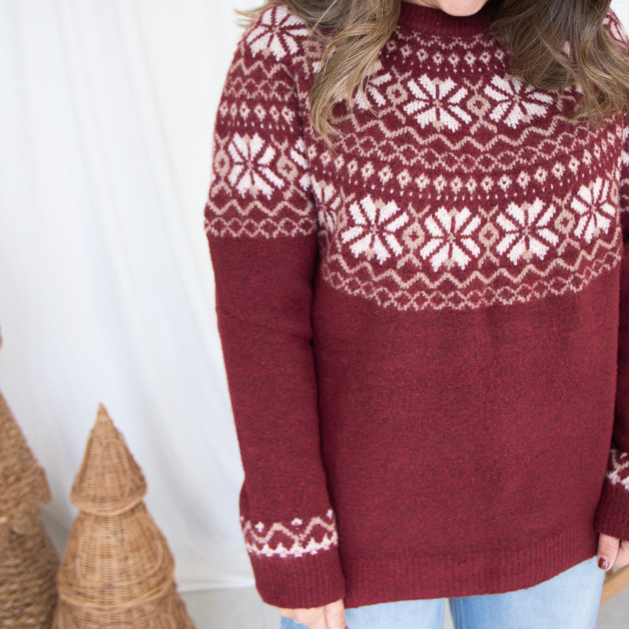Scandi Snowflake Sweater