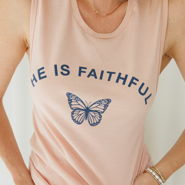 "He is Faithful" Tank