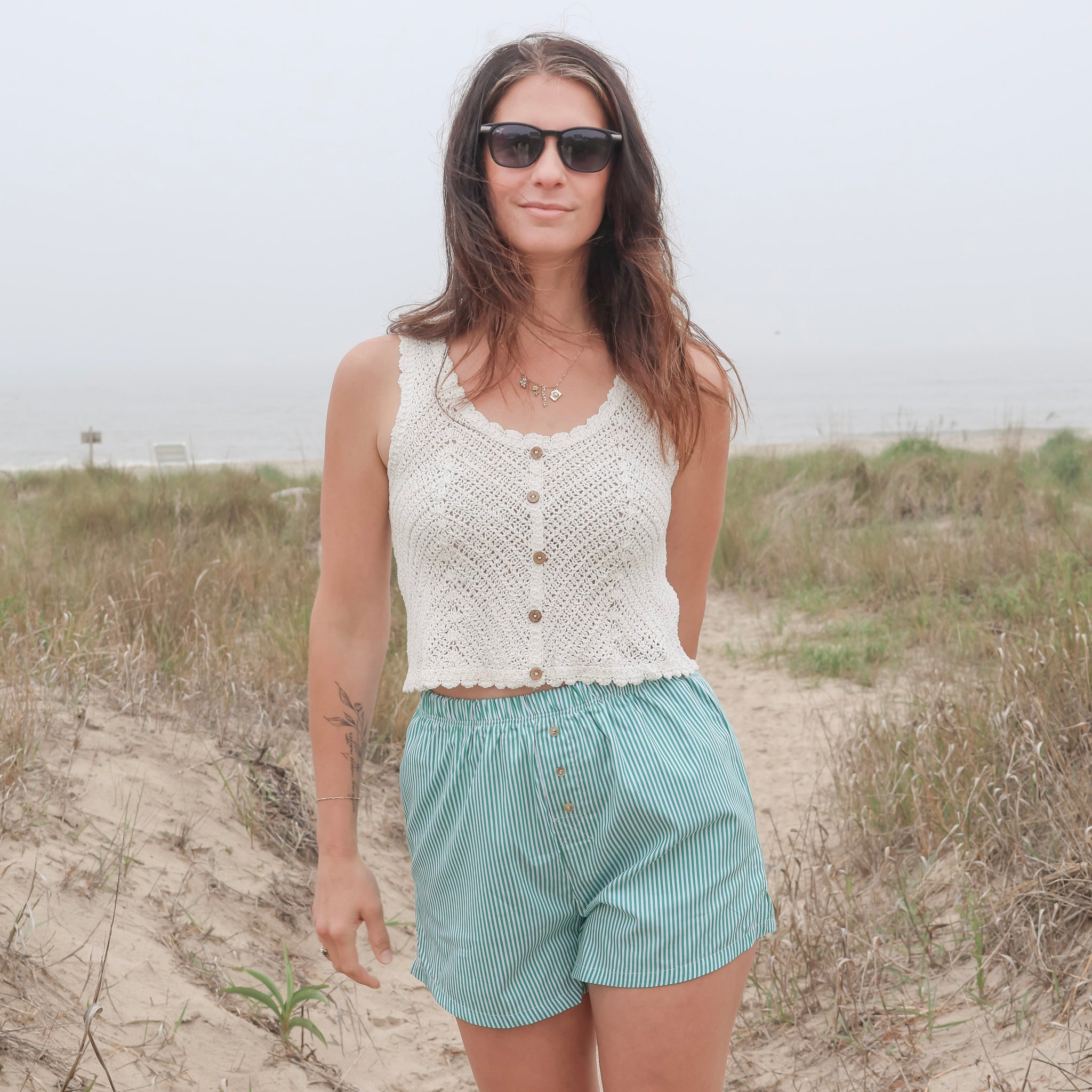 Harbor Stripe Shorts
