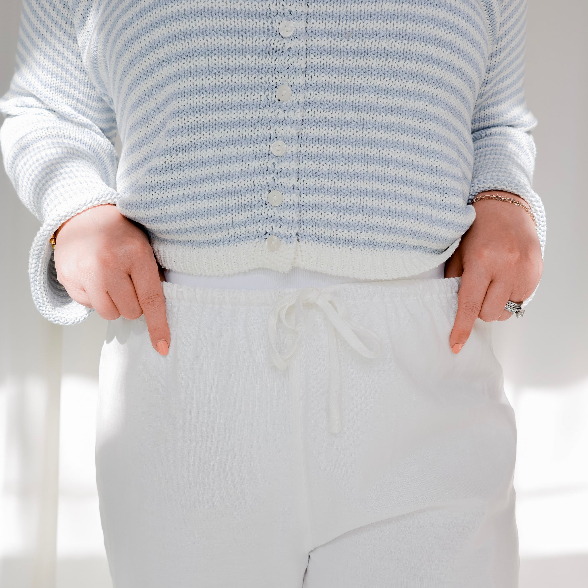 Petal Hem Pants