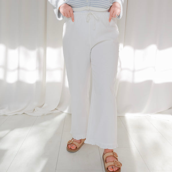 Petal Hem Pants