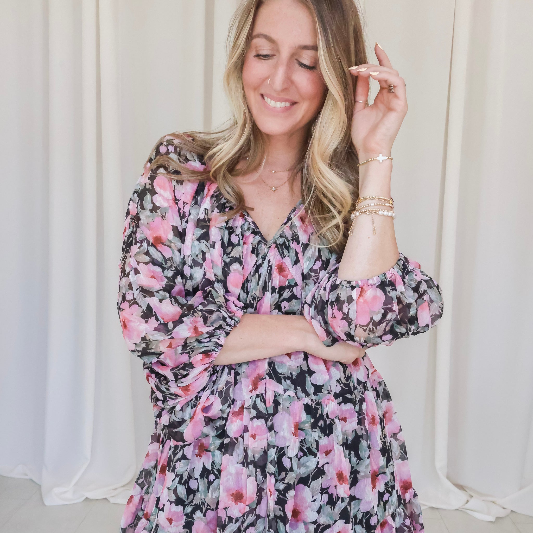 Floral Frills Dress