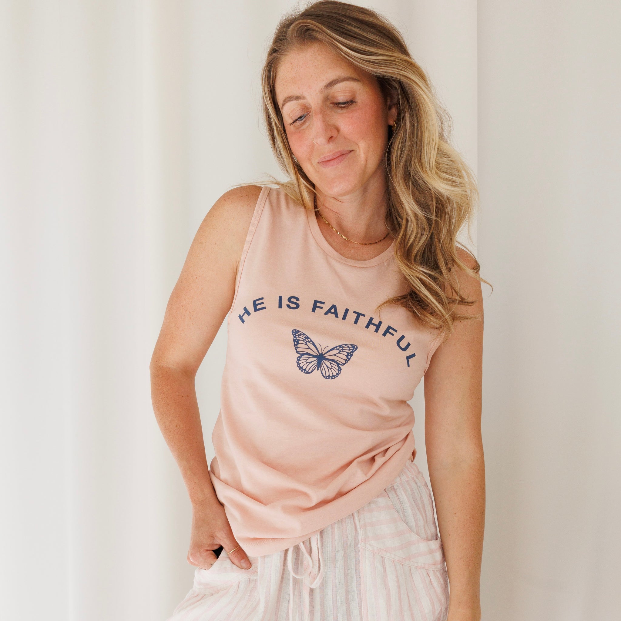 "He is Faithful" Tank