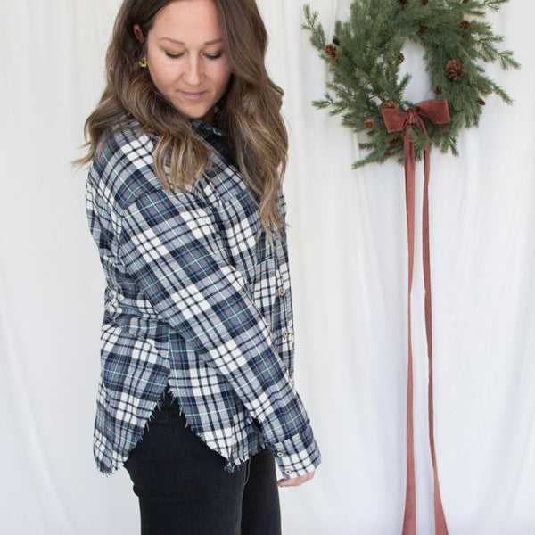 Winter Pine Plaid