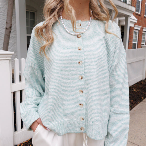 Mint Mojito Cardigan