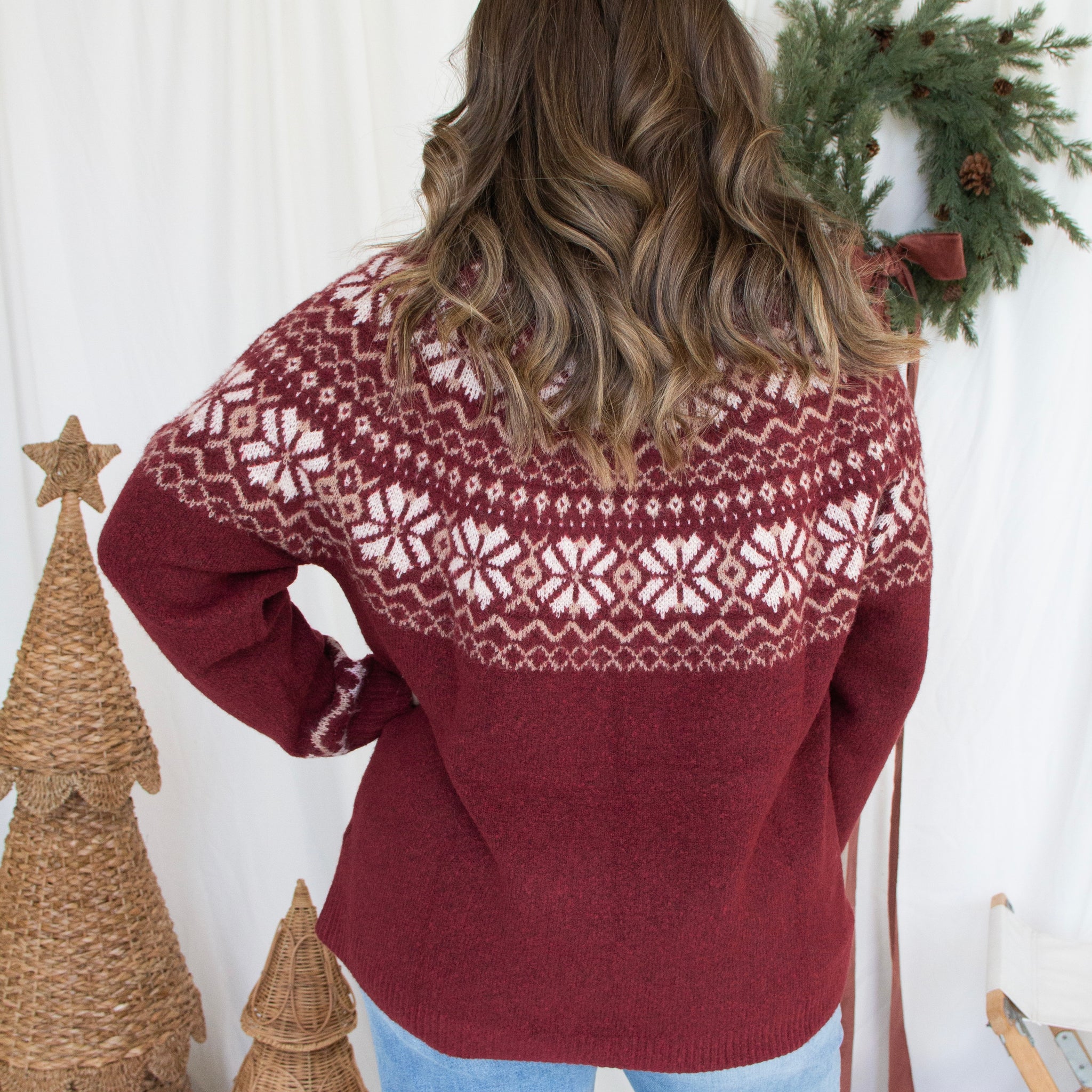 Scandi Snowflake Sweater