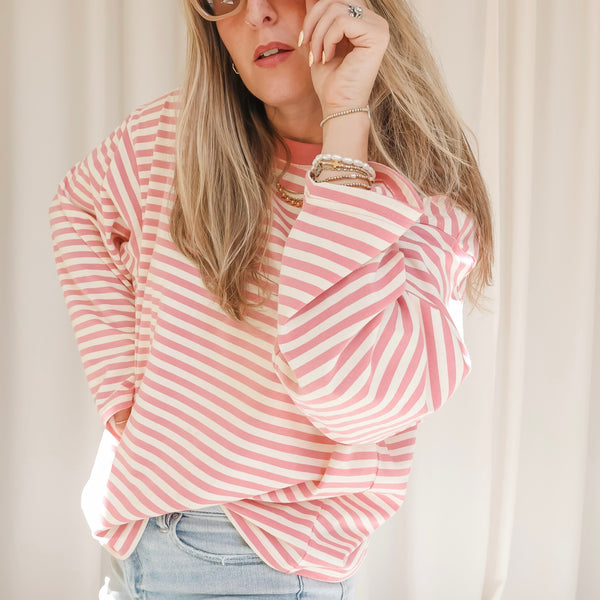 Pinkology Stripe Top
