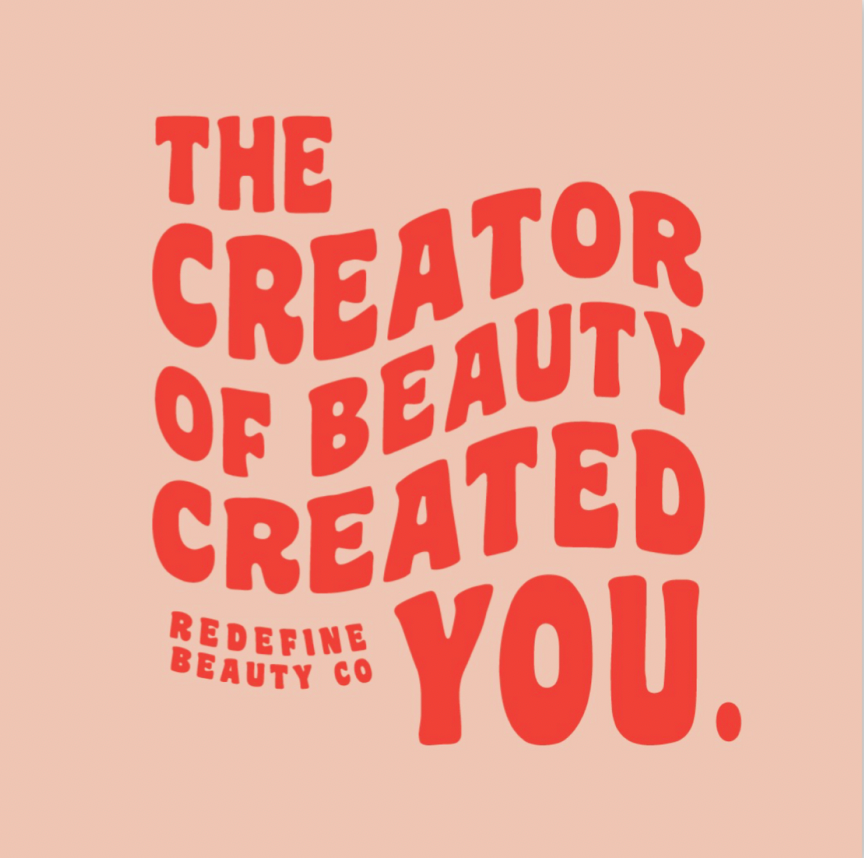 "Creator of Beauty" Sticker