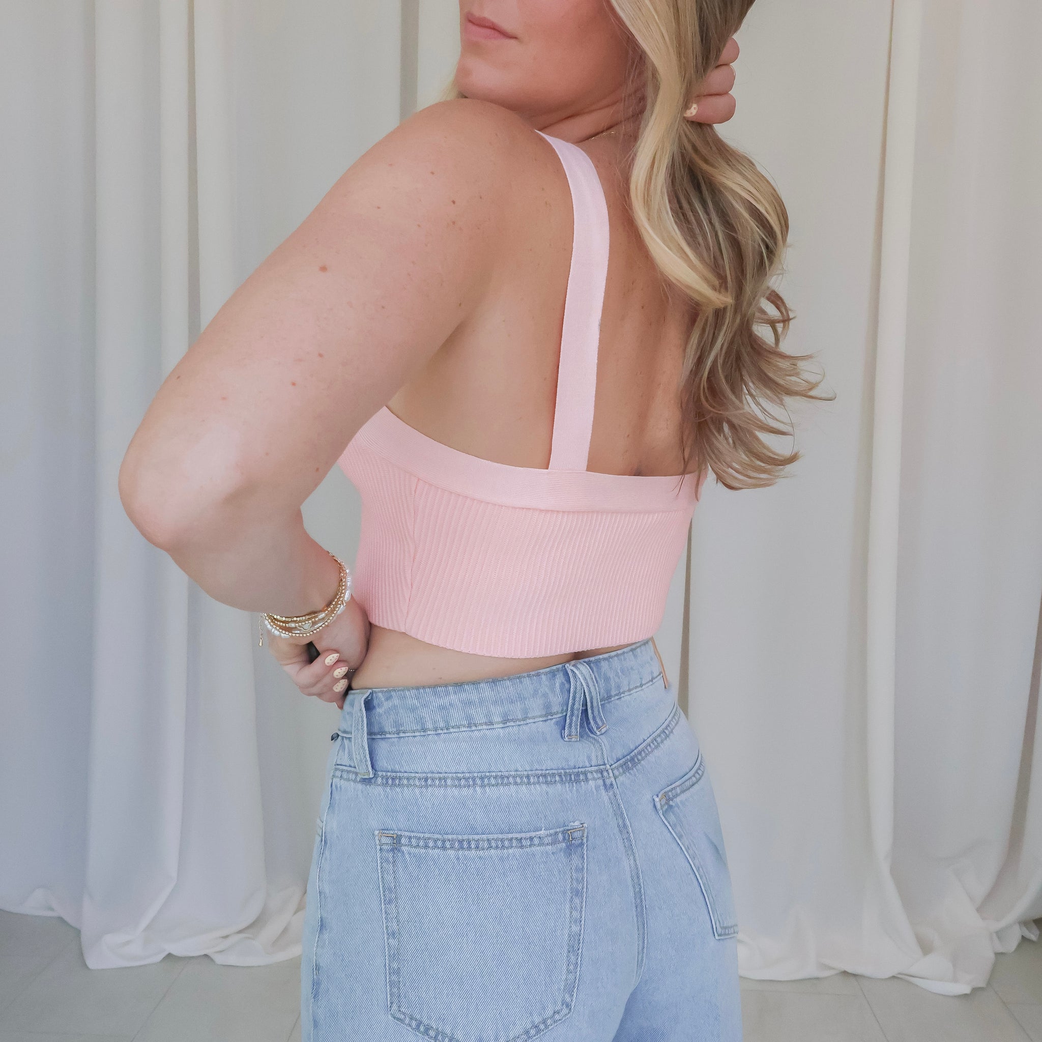 "You Make Me Blush" Tank