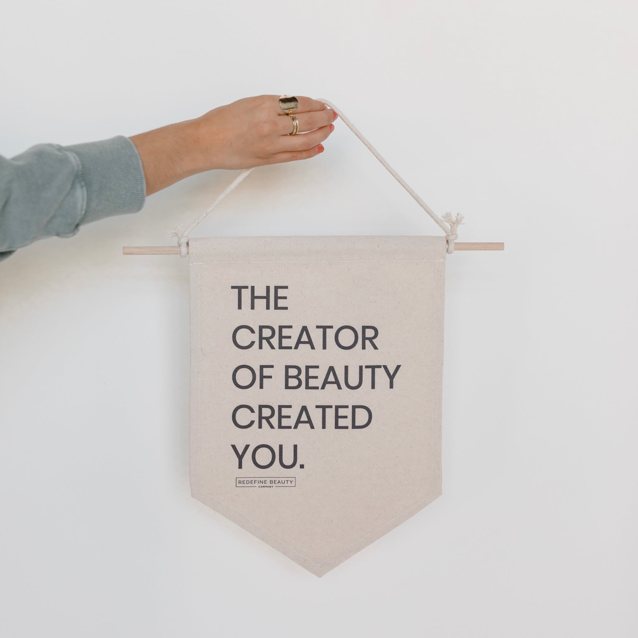 "Creator of Beauty" Wall Banner